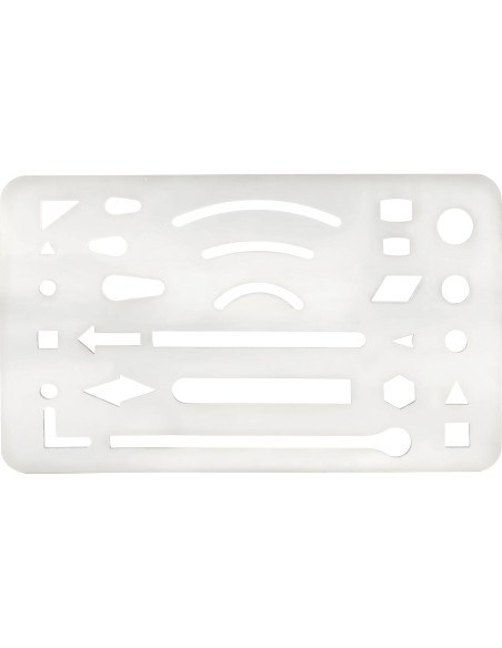 Escudo de Borrado KR. LIF 4-Pack Plantillas Transparentes Escudo de Borrado KR. LIF 4-Pack Plantillas Transparentes
