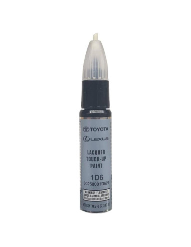 Pintura de Retoque Toyota 1D6 Plata Cielo Metálico 14.79 ml