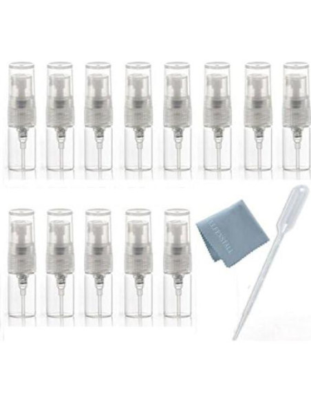 10 Botellas de Vidrio Spray 2ml Elfenstall para Perfume 10 Botellas de Vidrio Spray 2ml Elfenstall para Perfume