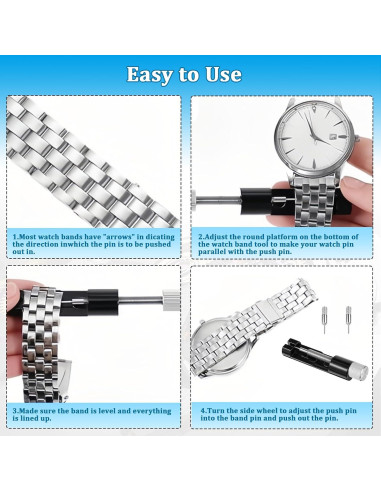 Kit de Herramientas para Ajuste de Correa de Reloj Grngven