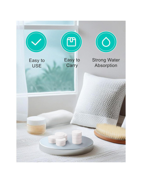 500 Piezas Máscaras Faciales Desechables Dioche Algodón Hidratante