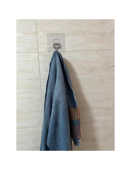 Ganchos Adhesivos Transparentes TBKSOVMV 10 kg para Pared Ganchos Adhesivos Transparentes TBKSOVMV 10 kg para Pared