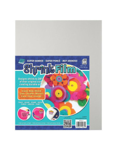 Película de Reducción Grafix 50 Hojas 21.6x27.9cm Plata Opaca