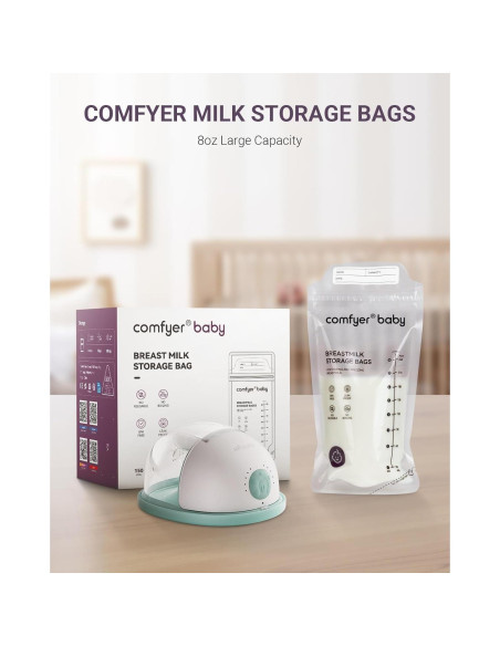 150 Bolsas Almacenamiento Leche Materna 240ml Sin Fugas 150 Bolsas Almacenamiento Leche Materna 240ml Sin Fugas