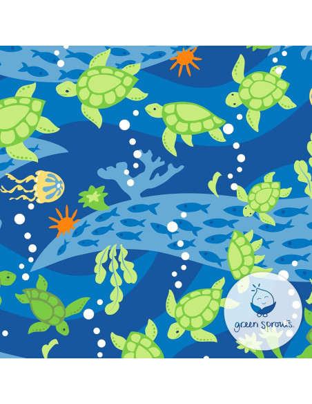 Pañal de Natación Reutilizable Green Sprouts 24 Meses Rayas Rosa Pañal de Natación Reutilizable Green Sprouts 24 Meses Rayas Rosa