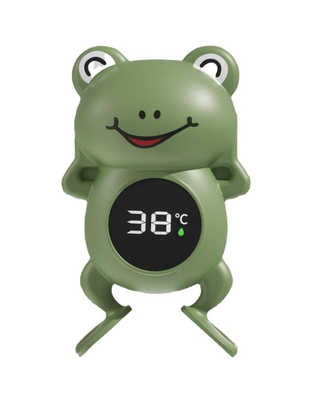 Termómetro de Baño Digital Rana Verde para Bebés Termómetro de Baño Digital Rana Verde para Bebés
