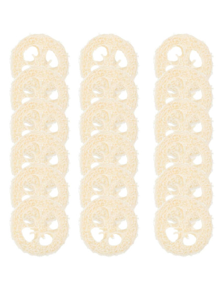 Juguetes de Masticar Lufa para Conejos y Cobayas - 20 Piezas Juguetes de Masticar Lufa para Conejos y Cobayas - 20 Piezas