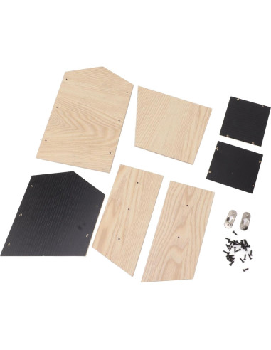 Casa de Murciélagos de Madera Banapoy Doble Cámara Resistente