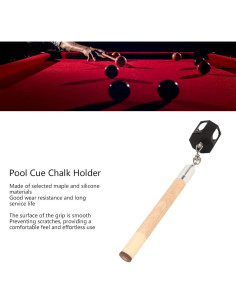 Soporte de Tiza para Billar RiToEasysports 2 en 1 Portátil 2