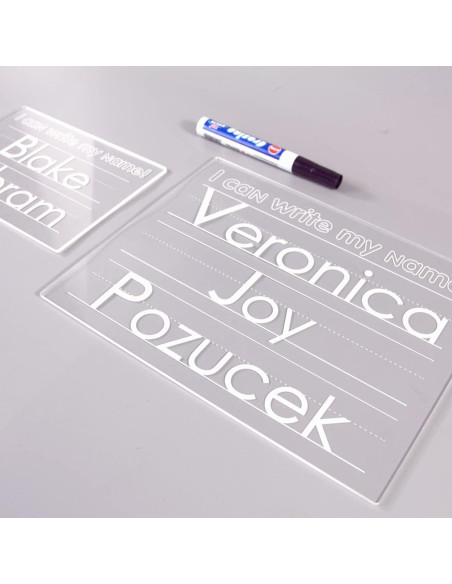 Tablero de Borrado en Seco Personalizado YAGELI 12.7x17.8cm Tablero de Borrado en Seco Personalizado YAGELI 12.7x17.8cm