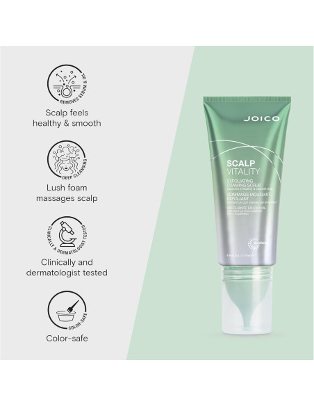 Exfoliante Espumoso Joico 177 ml para Cuero Cabelludo Saludable Exfoliante Espumoso Joico 177 ml para Cuero Cabelludo Saludable