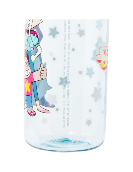 Botella de Agua Silver Buffalo Steven Universe 828ml Tapa Rosca Botella de Agua Silver Buffalo Steven Universe 828ml Tapa Rosca