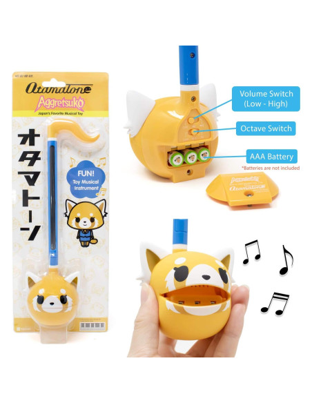 Otamatone Sanrio Edición Especial - 4 Piezas Hello Kitty, Aggretsuko, Gudetama Otamatone Sanrio Edición Especial - 4 Piezas Hello Kitty, Aggretsuko, Gudetama