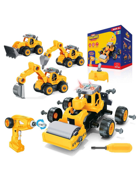 Camión Desmontable RC USA Toyz 4-en-1 para Niños Camión Desmontable RC USA Toyz 4-en-1 para Niños