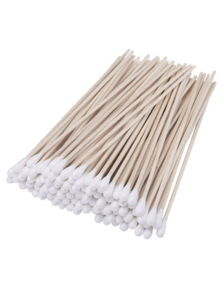 Bastones de Algodón Tbestmax 15 cm - 500 Pcs Estériles Bastones de Algodón Tbestmax 15 cm - 500 Pcs Estériles