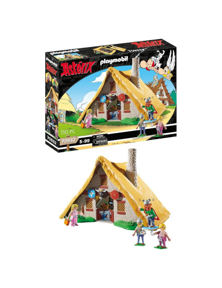 Playmobil Asterix 70932 Cabaña de Vitalstatistix 110 Piezas Playmobil Asterix 70932 Cabaña de Vitalstatistix 110 Piezas