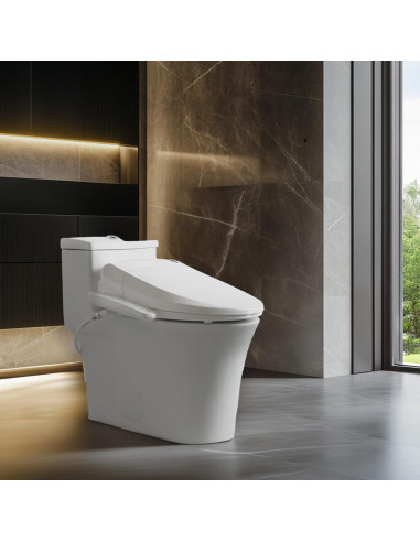 Asiento de Inodoro Inteligente SmartBidet SB-2000 Alargado