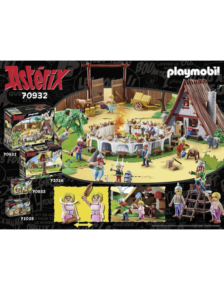 Playmobil Asterix 70932 Cabaña de Vitalstatistix 110 Piezas Playmobil Asterix 70932 Cabaña de Vitalstatistix 110 Piezas