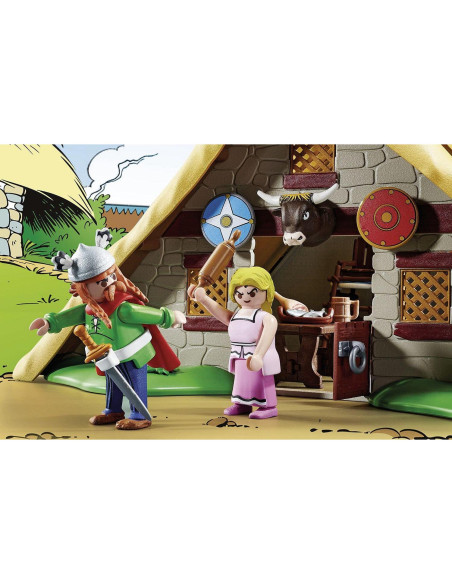 Playmobil Asterix 70932 Cabaña de Vitalstatistix 110 Piezas Playmobil Asterix 70932 Cabaña de Vitalstatistix 110 Piezas