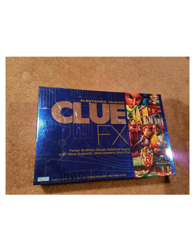 Juego de Mesa Clue FX Hablante Milton Bradley - 8 Años+