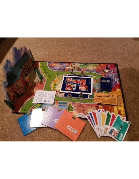 Juego de Mesa Clue FX Hablante Milton Bradley - 8 Años+ Juego de Mesa Clue FX Hablante Milton Bradley - 8 Años+