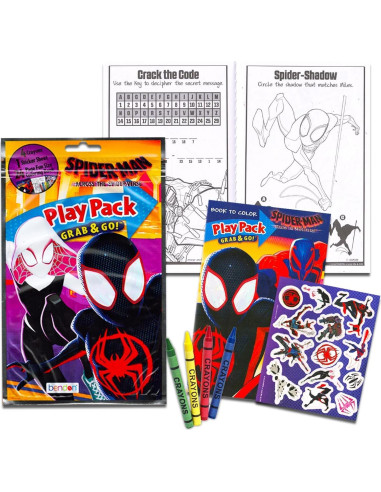 Conjunto de Libros para Colorear Marvel y Superhéroes 11 Unidades