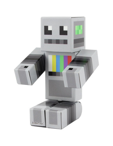 Figura de Acción Raul Robot EnderToys 10.16 cm Articulada