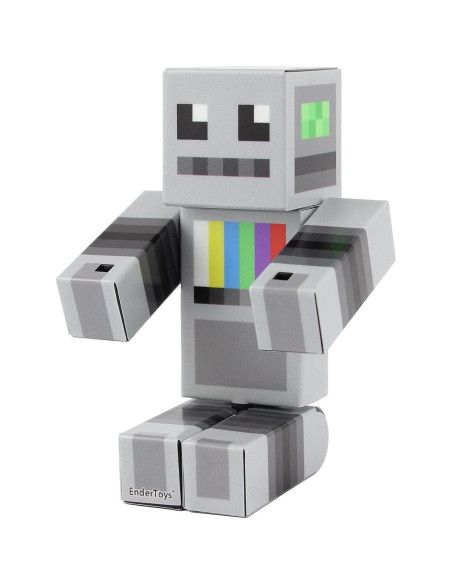 Figura de Acción Raul Robot EnderToys 10.16 cm Articulada Figura de Acción Raul Robot EnderToys 10.16 cm Articulada