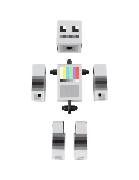 Figura de Acción Raul Robot EnderToys 10.16 cm Articulada Figura de Acción Raul Robot EnderToys 10.16 cm Articulada
