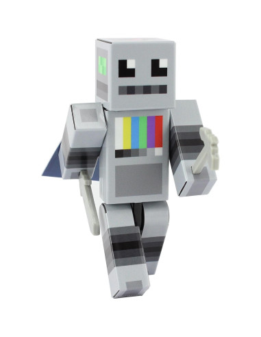 Figura de Acción Raul Robot EnderToys 10.16 cm Articulada