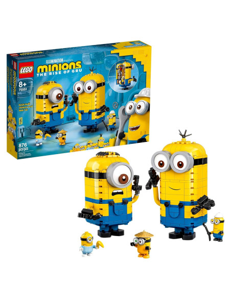 Set de Construcción LEGO Minions 75551 - Kevin, Bob y Stuart Set de Construcción LEGO Minions 75551 - Kevin, Bob y Stuart