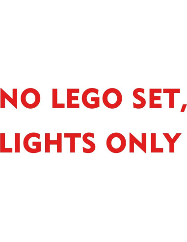 Luz LED BrickBling para Lego Fuerte del Lobo 21261 - 99.6g