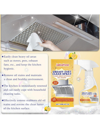 Limpiador en Spray Multiusos YOUSHEME 363g Desengrasante Cocina