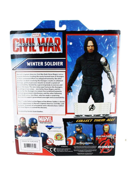Figura de Acción Soldado de Invierno Diamond Select 17.78 cm Figura de Acción Soldado de Invierno Diamond Select 17.78 cm