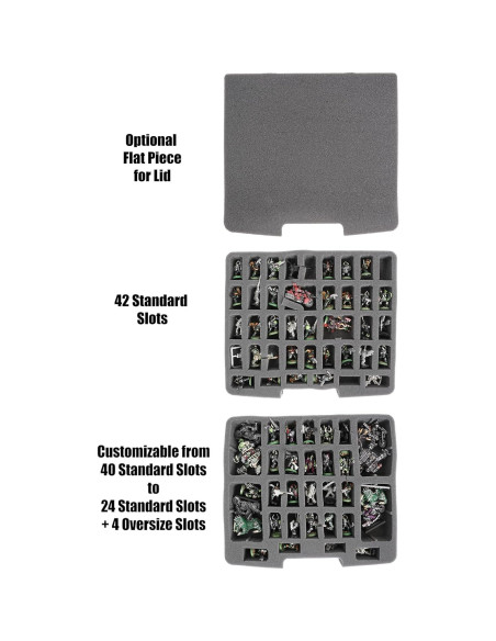Estuche Duro Case Club 82 para Miniaturas D&D y Warhammer Estuche Duro Case Club 82 para Miniaturas D&D y Warhammer