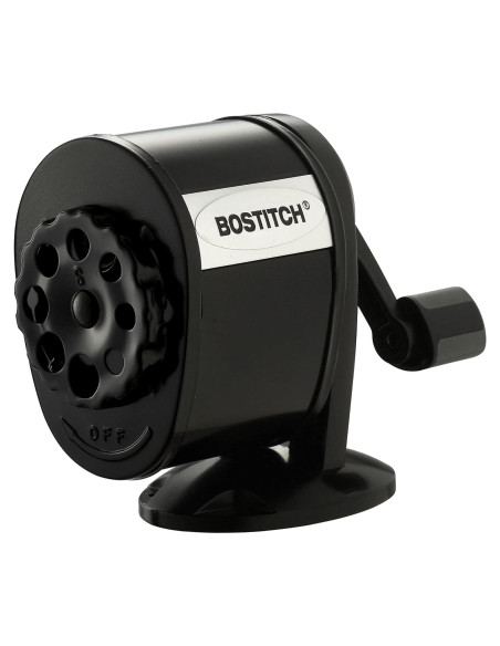 Afilador de Lápices Manual Bostitch MPS1-BLK Montaje en Pared Afilador de Lápices Manual Bostitch MPS1-BLK Montaje en Pared