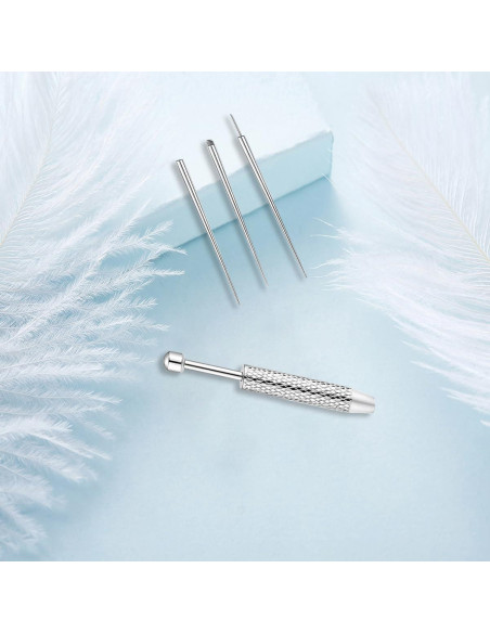 Kit Profesional de Inserción para Piercings 14G 16G 18G 20G Acero Inoxidable Kit Profesional de Inserción para Piercings 14G 16G 18G 20G Acero Inoxidable