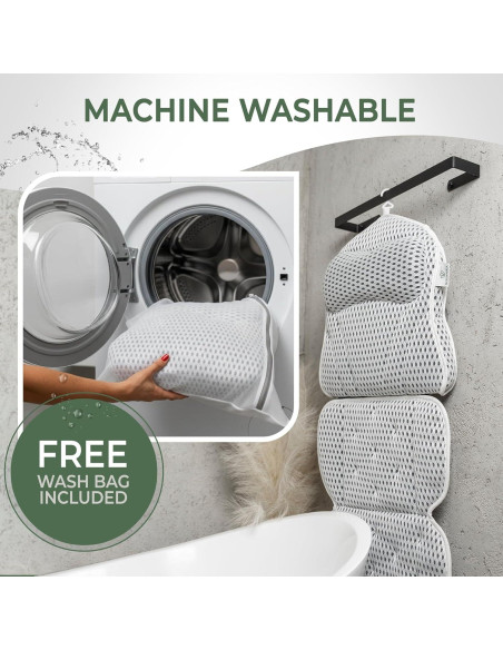 Almohada de Baño Ergonómica Solvara con Bandeja Gratis 127x40cm Almohada de Baño Ergonómica Solvara con Bandeja Gratis 127x40cm