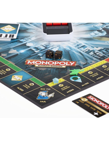 Monopoly Banca Definitiva Hasbro Juego de Mesa Electrónico
