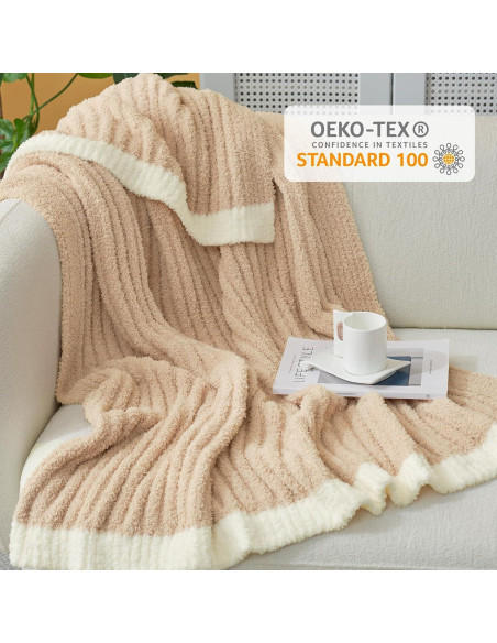 Manta de Ribete Snuggle Sac Beige 127x152 cm Microfibra Manta de Ribete Snuggle Sac Beige 127x152 cm Microfibra