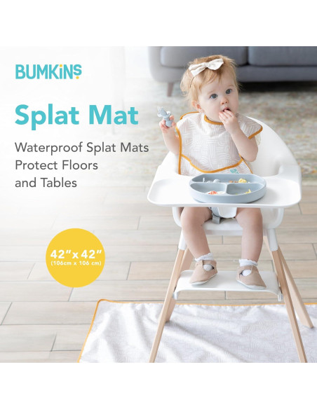 Mantel Splat Mat Bumkins 106.68x106.68cm Impermeable Mantel Splat Mat Bumkins 106.68x106.68cm Impermeable