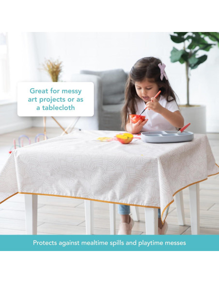 Mantel Splat Mat Bumkins 106.68x106.68cm Impermeable Mantel Splat Mat Bumkins 106.68x106.68cm Impermeable
