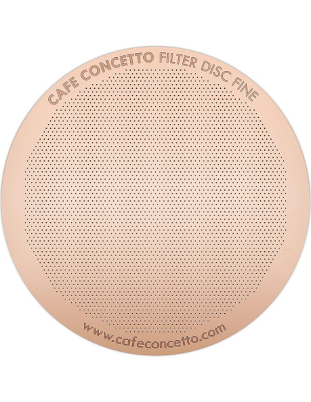 Filtros de Metal Reutilizables AeroPress CAFE CONCETTO - Fino y Superfino Filtros de Metal Reutilizables AeroPress CAFE CONCETTO - Fino y Superfino