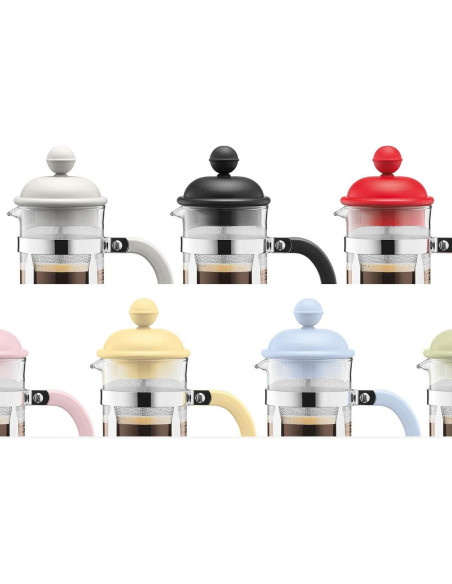 Cafetera Prensa Francesa Bodum CAFFETTIERA 3 Tazas 0.35L Blanca Cafetera Prensa Francesa Bodum CAFFETTIERA 3 Tazas 0.35L Blanca