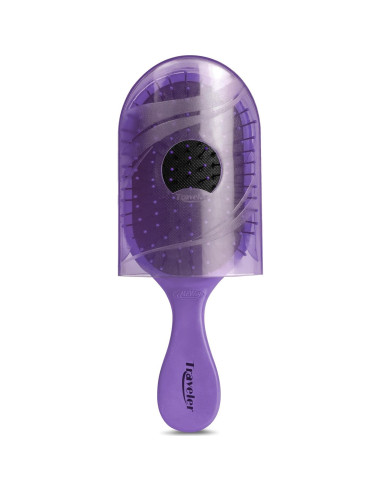 Cepillo de Viaje NuWay 4HAIR Lavanda - Desenredante Inteligente