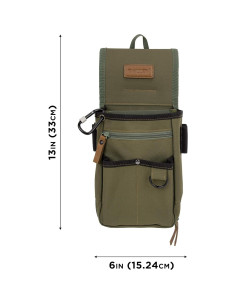 Bolsa de Concha Triumph Rip-Stop Allen - Doble Compartimento Verde 2