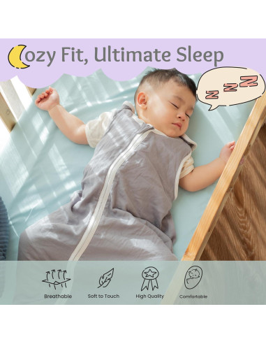 Saco de Dormir Baby Deedee Sleep Nest Air 0.5 TOG - Coco