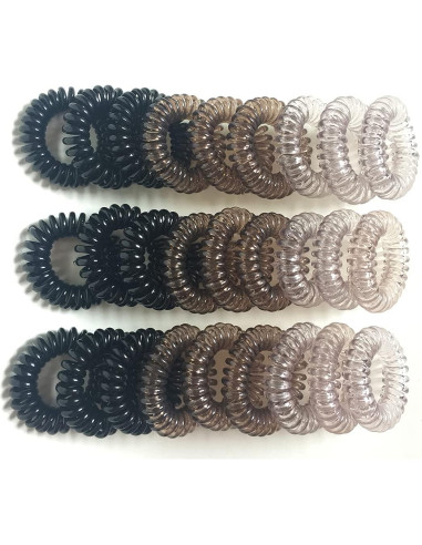 Juego de Coletas de Cabello Ombre RN BEAUTY - 27 Piezas 4 cm