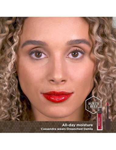 Labial Líquido Brillante Burt's Bees 5.97g Drenched Dahlia