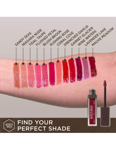 Labial Líquido Brillante Burt's Bees 5.97g Drenched Dahlia